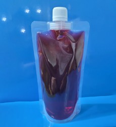 투명스파우트파우치 450ml*15mm